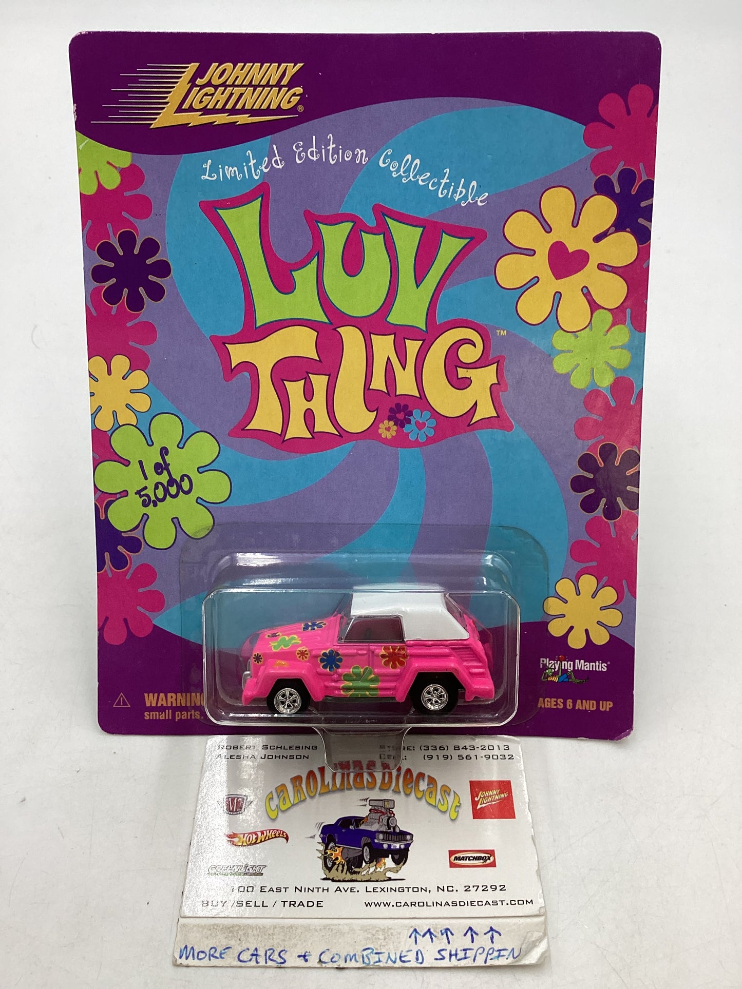 Johnny Lightning Luv Thing Pink 1/5000 227A