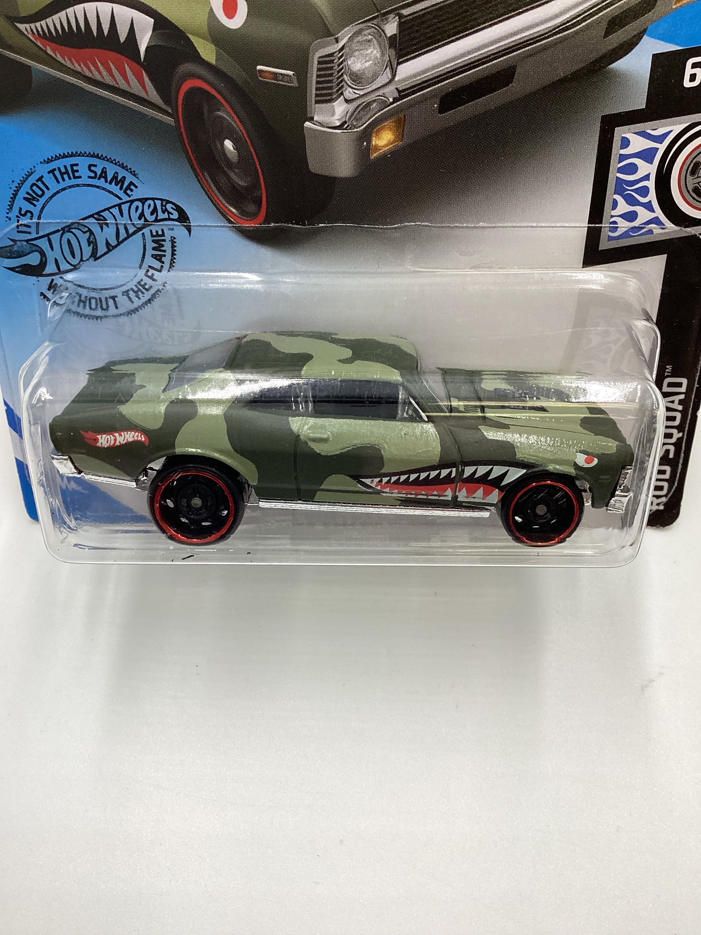 2020 Hot Wheels #73 68 Chevy Nova Green 16D