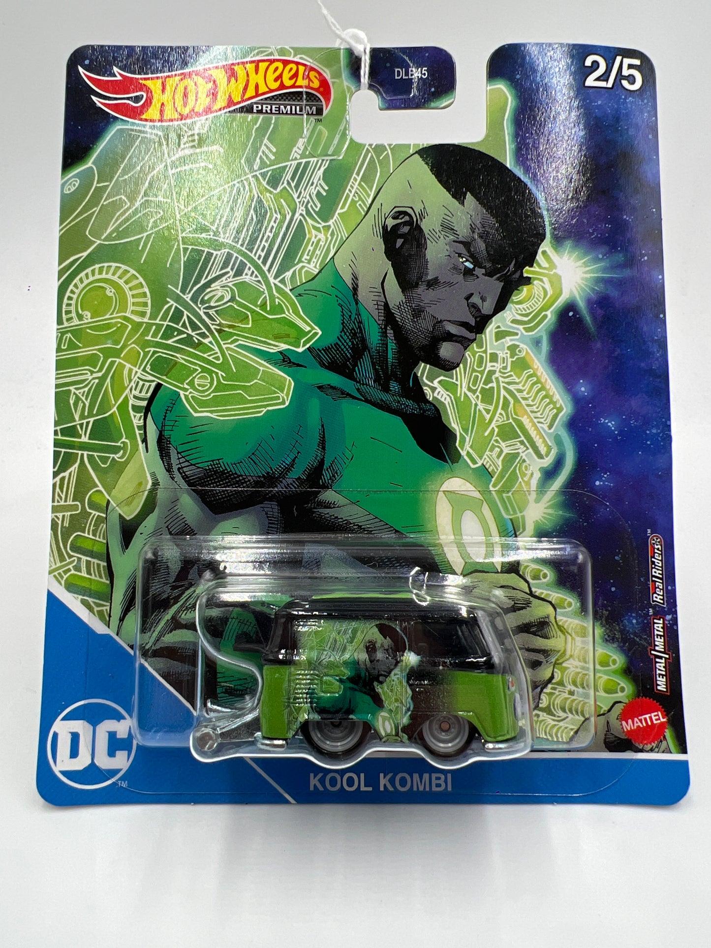 Hot Wheels Premium DC Comics #2 Kool Kombi Green Lantern 243A