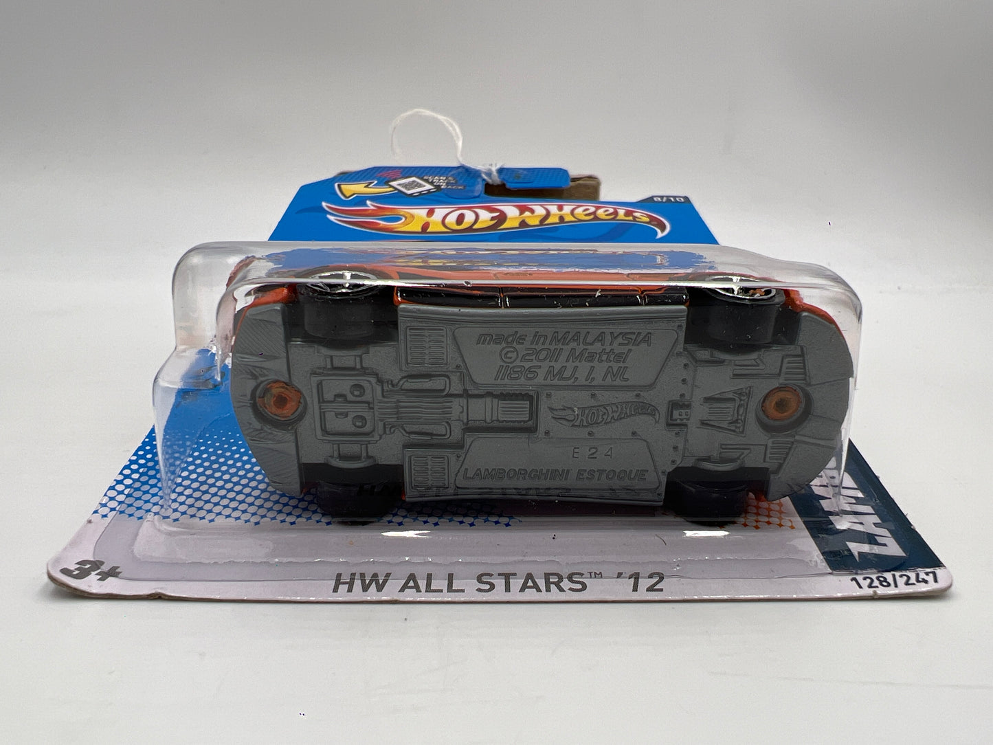 2012 Hot Wheels All Stars #128 Lamborghini Estoque Orange 101C