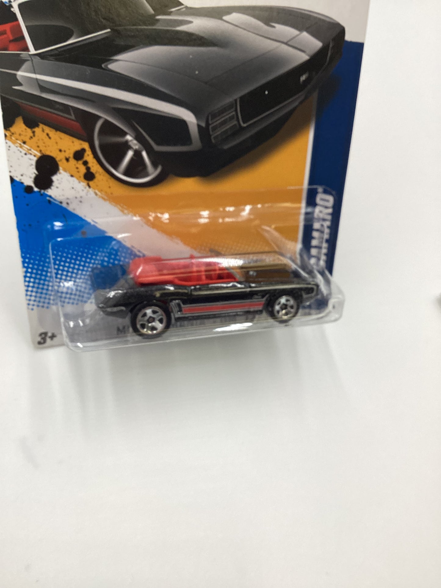 2012 Hot Wheels #108 69 Camaro Black