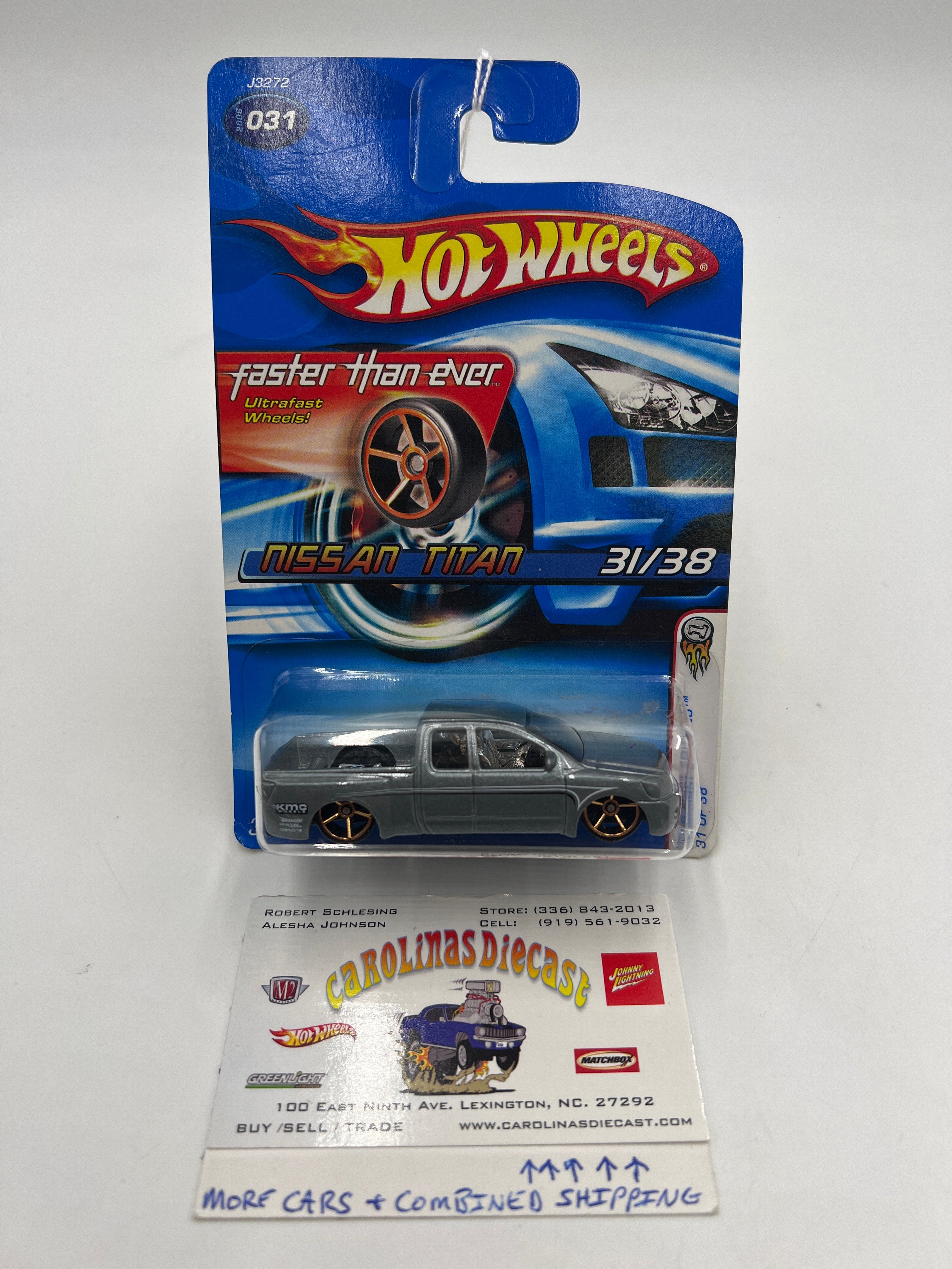 Hot Wheels 2006 outlets Nissan Z Chrome Rim VHTF Variation First Edition Mattel Diecast