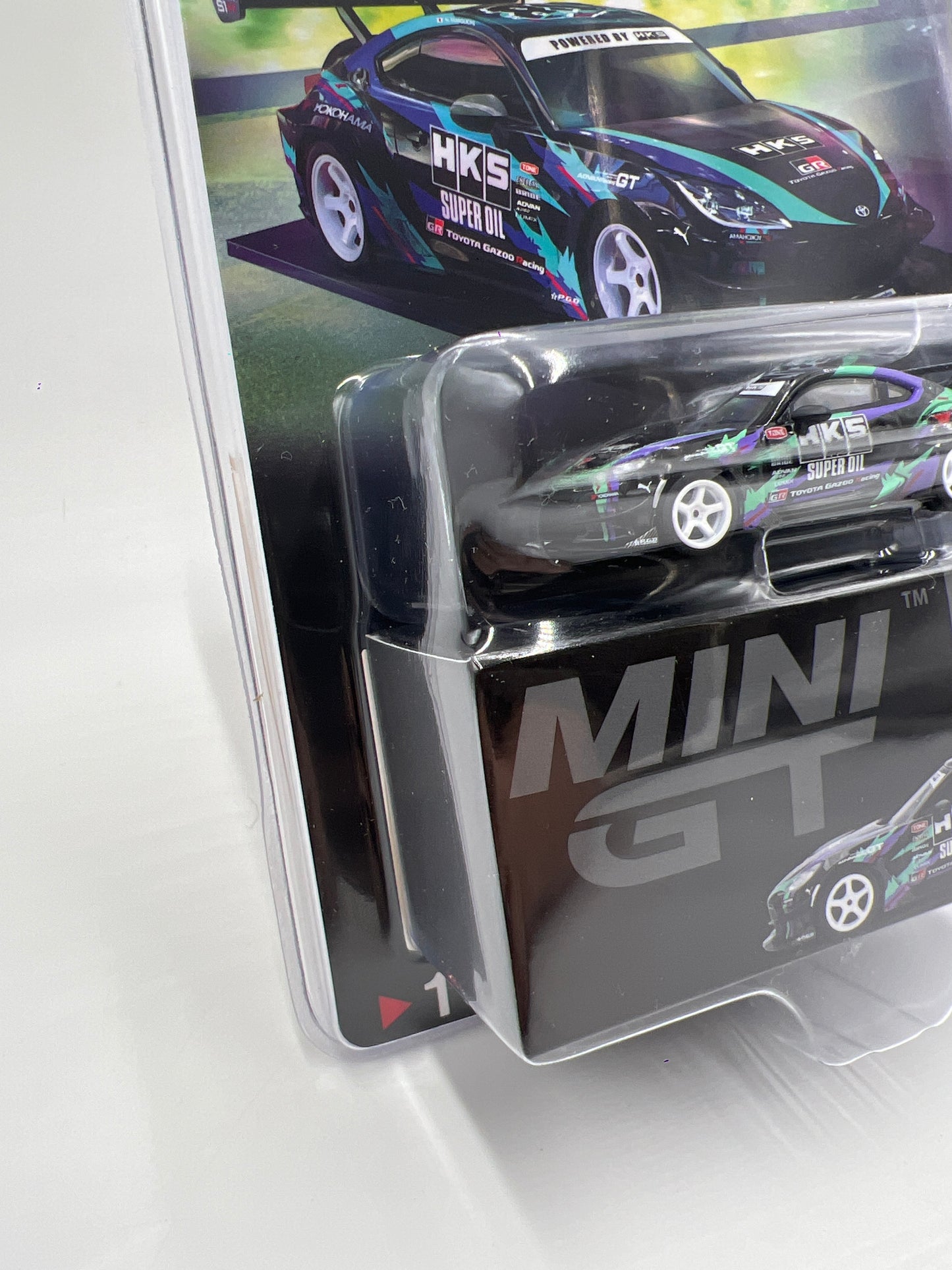 Mini GT #1005 Toyota GR86 HKS Type R 2022 Tokyo Auto Salon