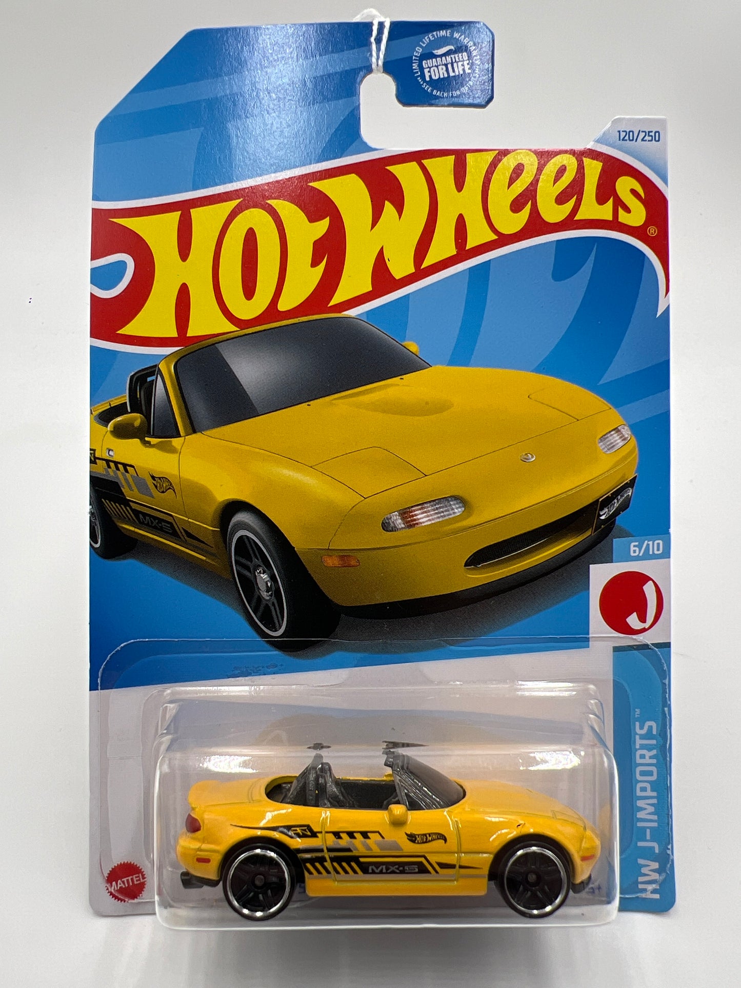 2024 Hot Wheels Q Case #120 91 Mazda MX-5 Miata Yellow 85F