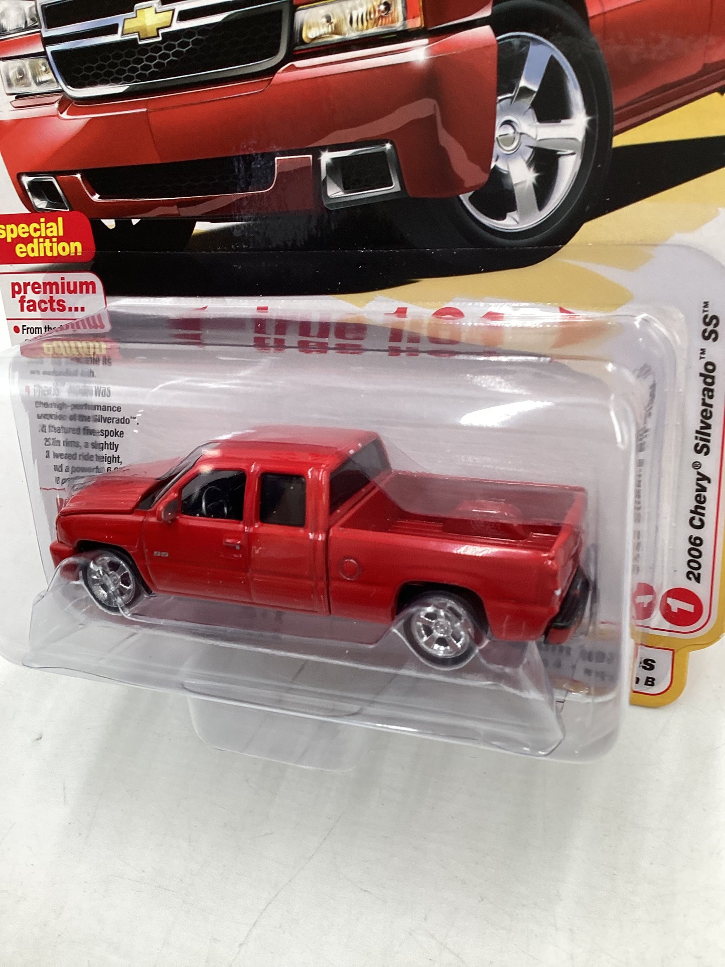 2024 Auto world Muscle Trucks 2006 Chevy Silverado SS Red 183H