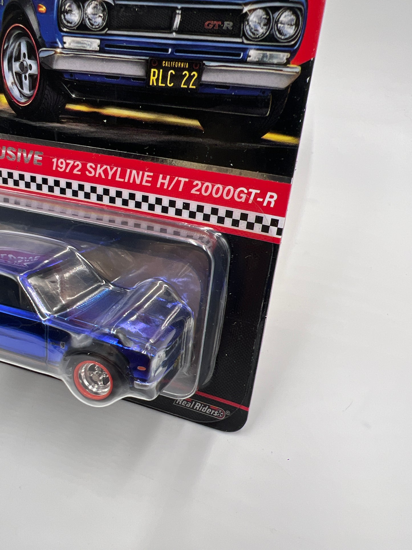 2022 Hot Wheels RLC Club Exclusive 1972 Nissan Skyline H/T 2000GT-R Blue W/Protector