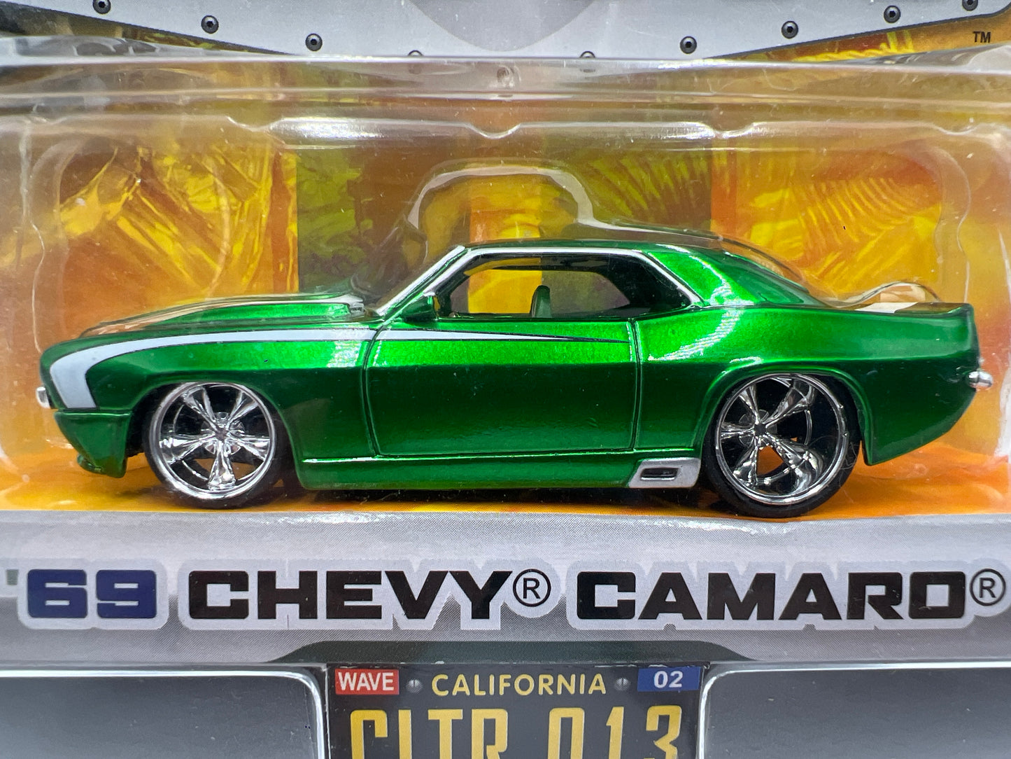 Jada Dub City Big Time Muscle #13 69 Chevy Camaro Green 184D