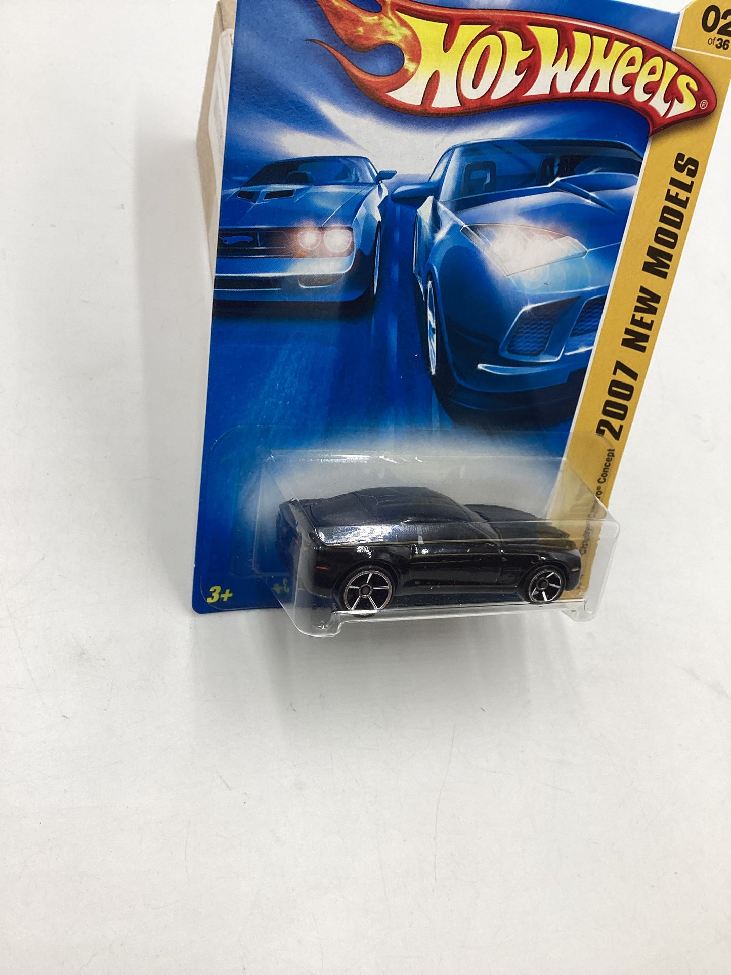 2007 Hot wheels New Models #002 Chevy Camaro Concept Black 17F