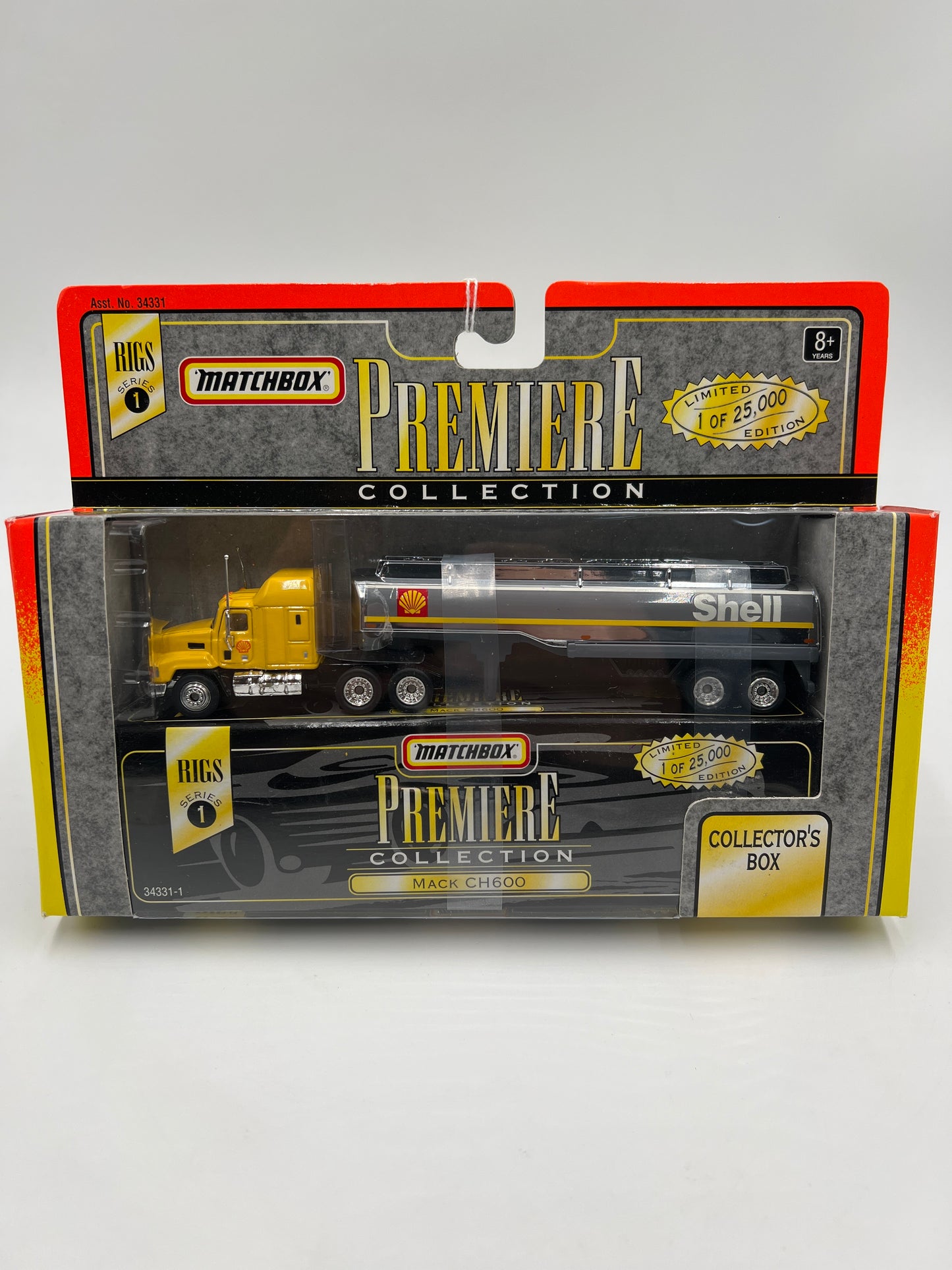 Matchbox Premiere Rigs Series 1 Mack CH600 Shell Tanker