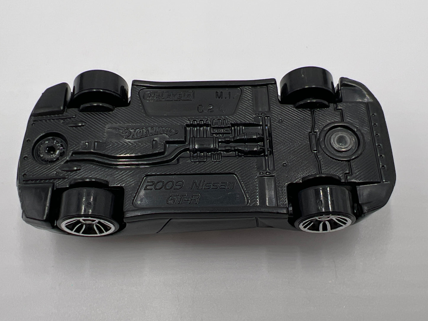 Hot Wheels 1/64 2009 Nissan GT-R Black Loose