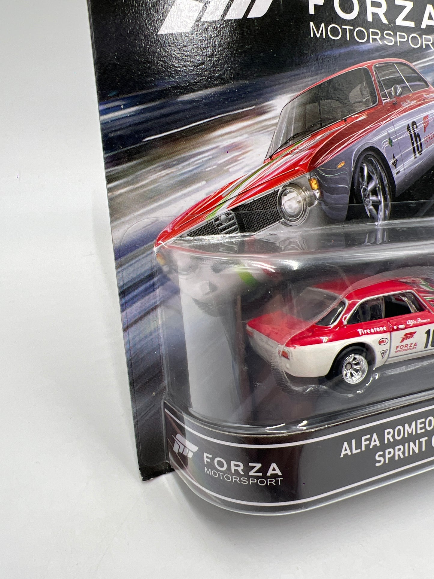 Hot Wheels Retro Entertainment Forza Motorsport #3 Alfa Romeo Giulia Sprint GTA Red/White 244E