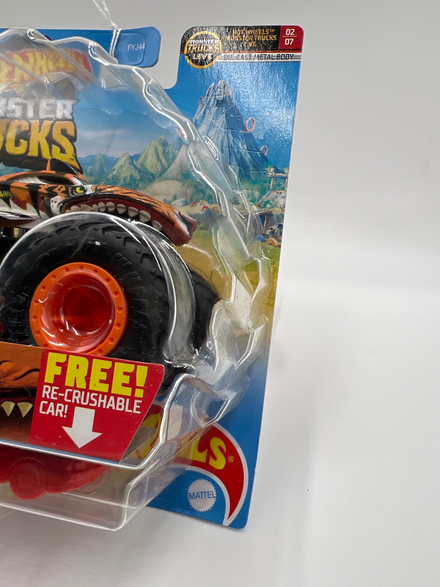 Hot Wheels Monster Trucks HW MT Live #11 Tiger Shark 132D