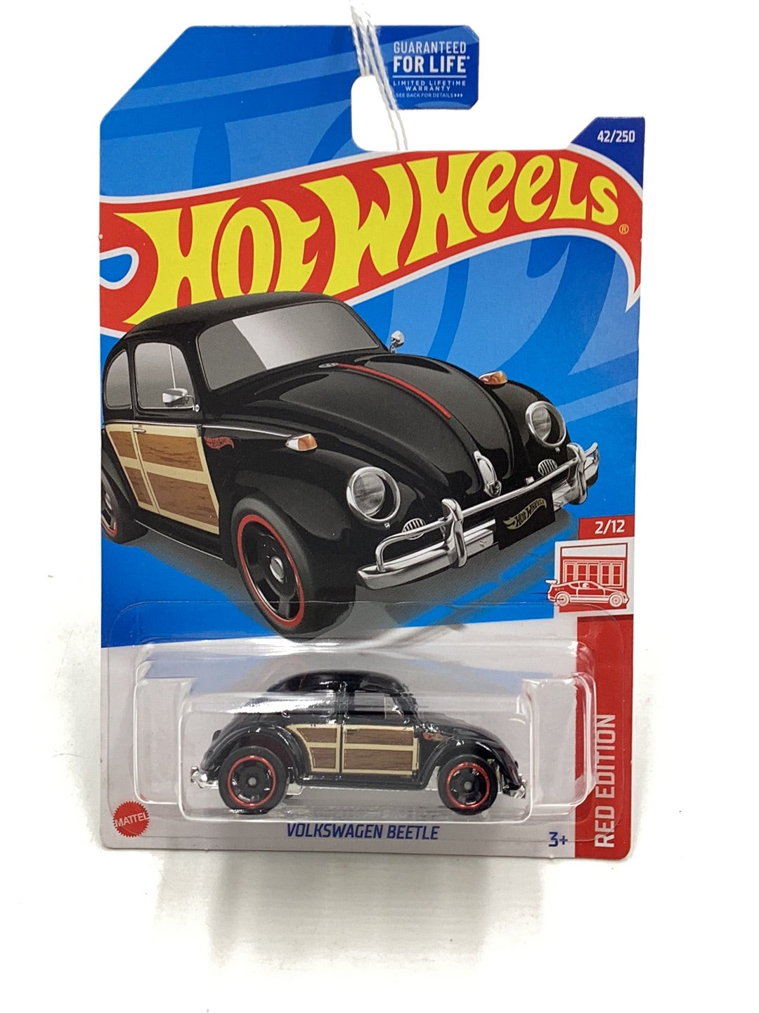 2022 Hot wheels Red edition Volkswagen Beetle #42 151B