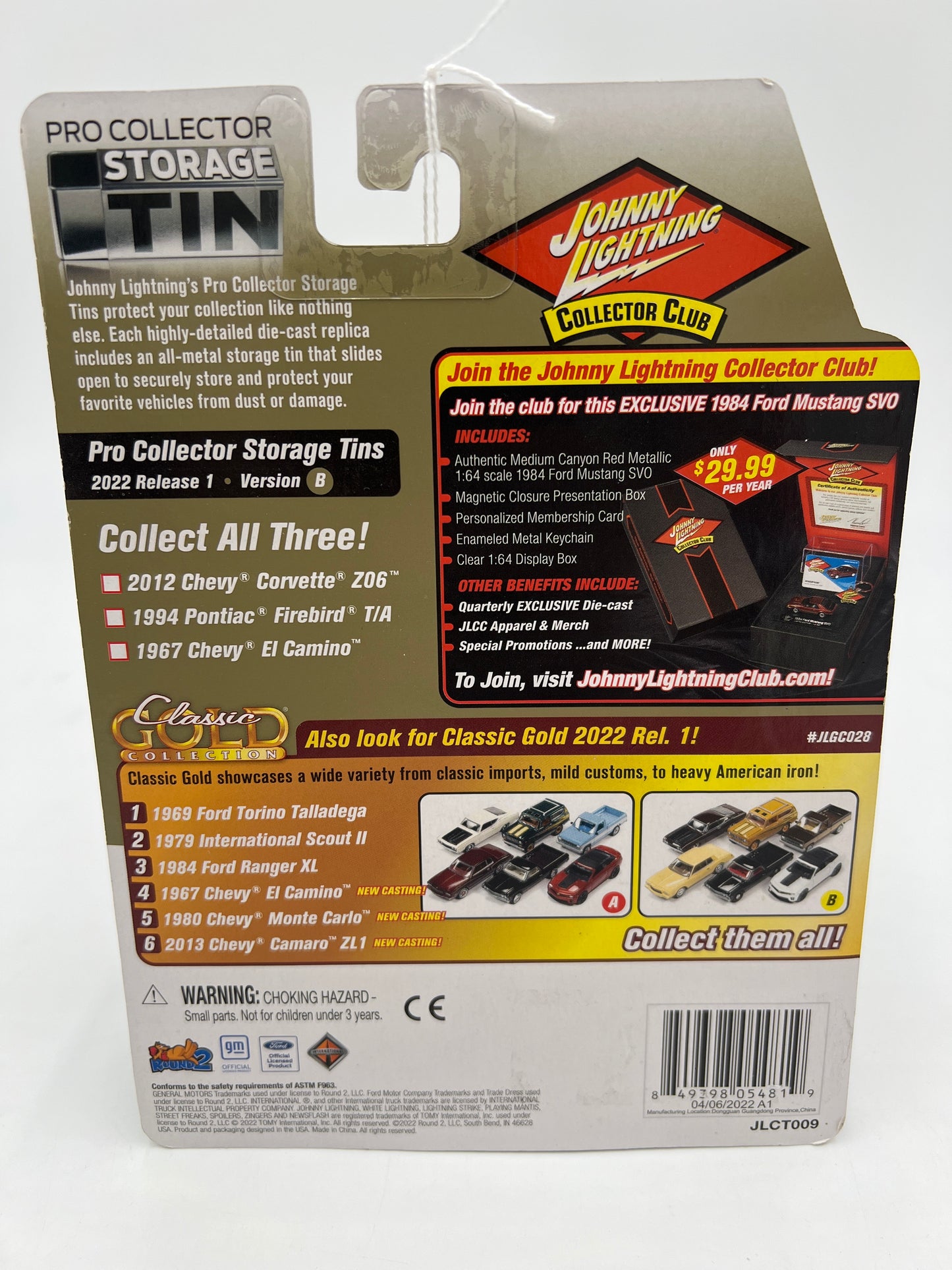 Johnny Lightning 1994 Pontiac Firebird T/A Blue W/Tin 217E