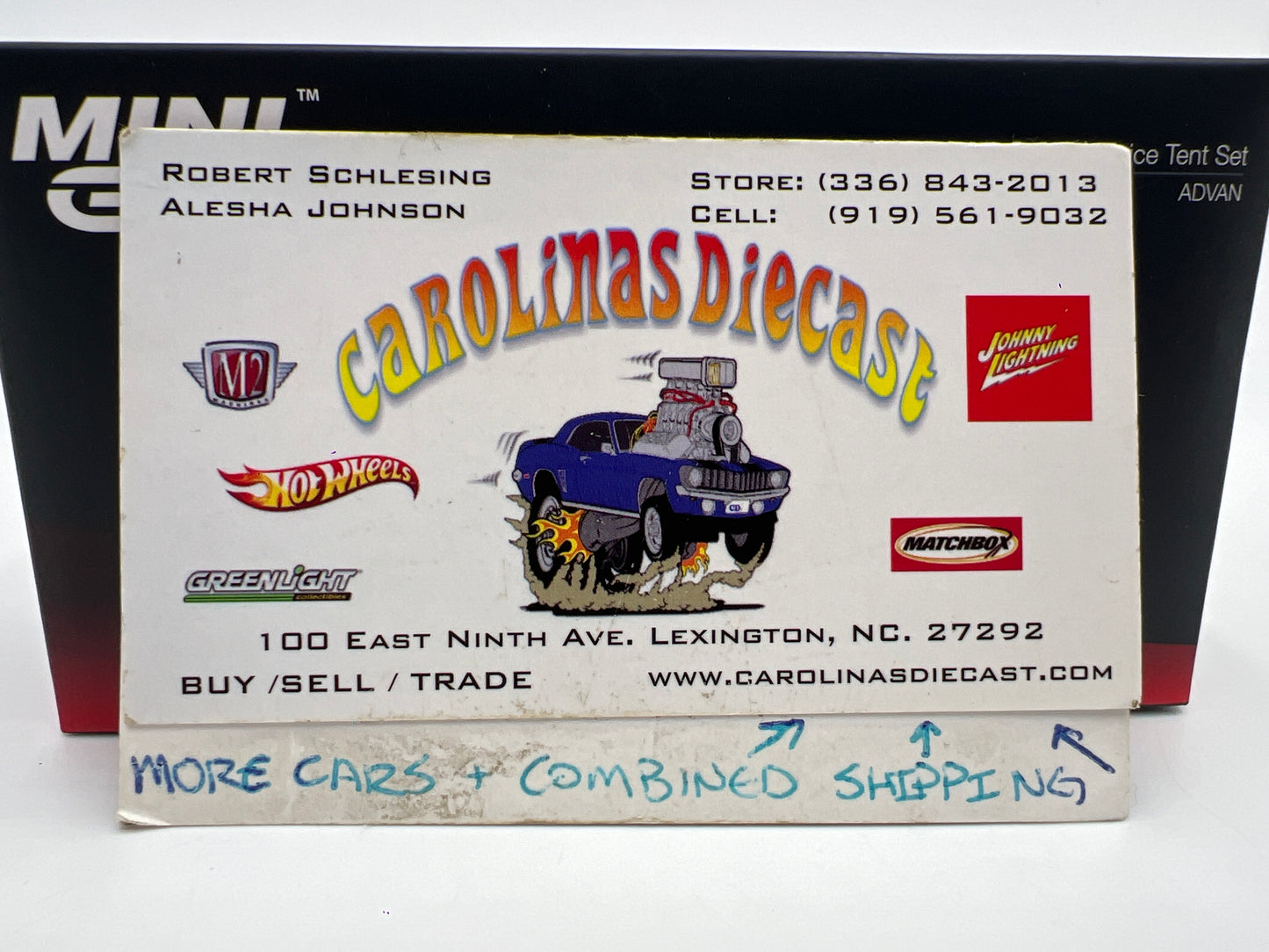 Mini GT #AC20 Advan Paddock Service Tent Set