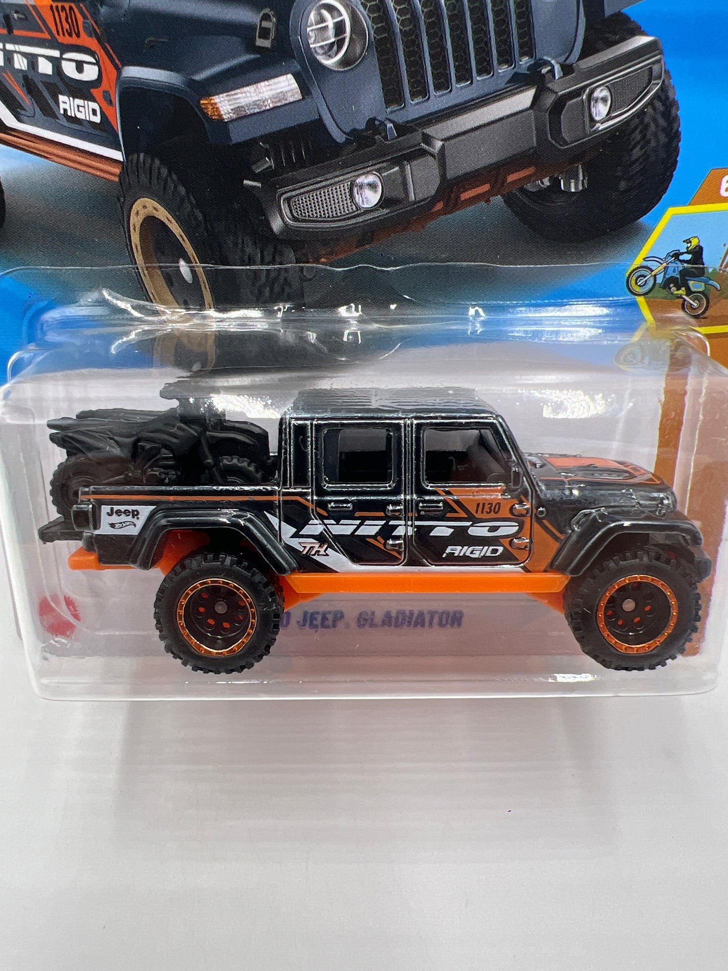 2025 Hot Wheels F Case Super Treasure Hunt #130 20 Jeep Gladiator Nitto W/Protector