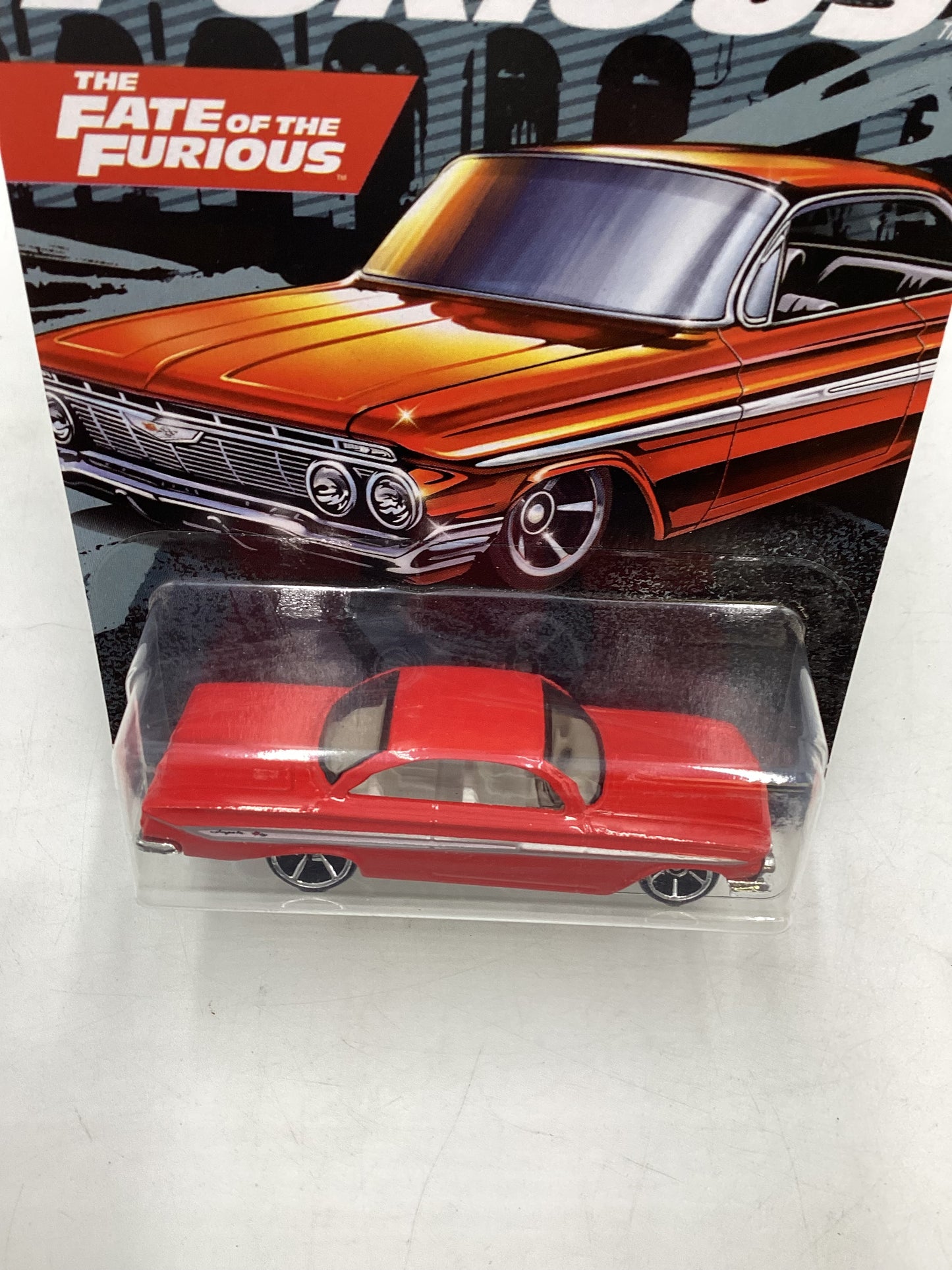 Hot wheels 2019 Fast and furious Fate of the Furious 61 Chevrolet Impala #6 73D