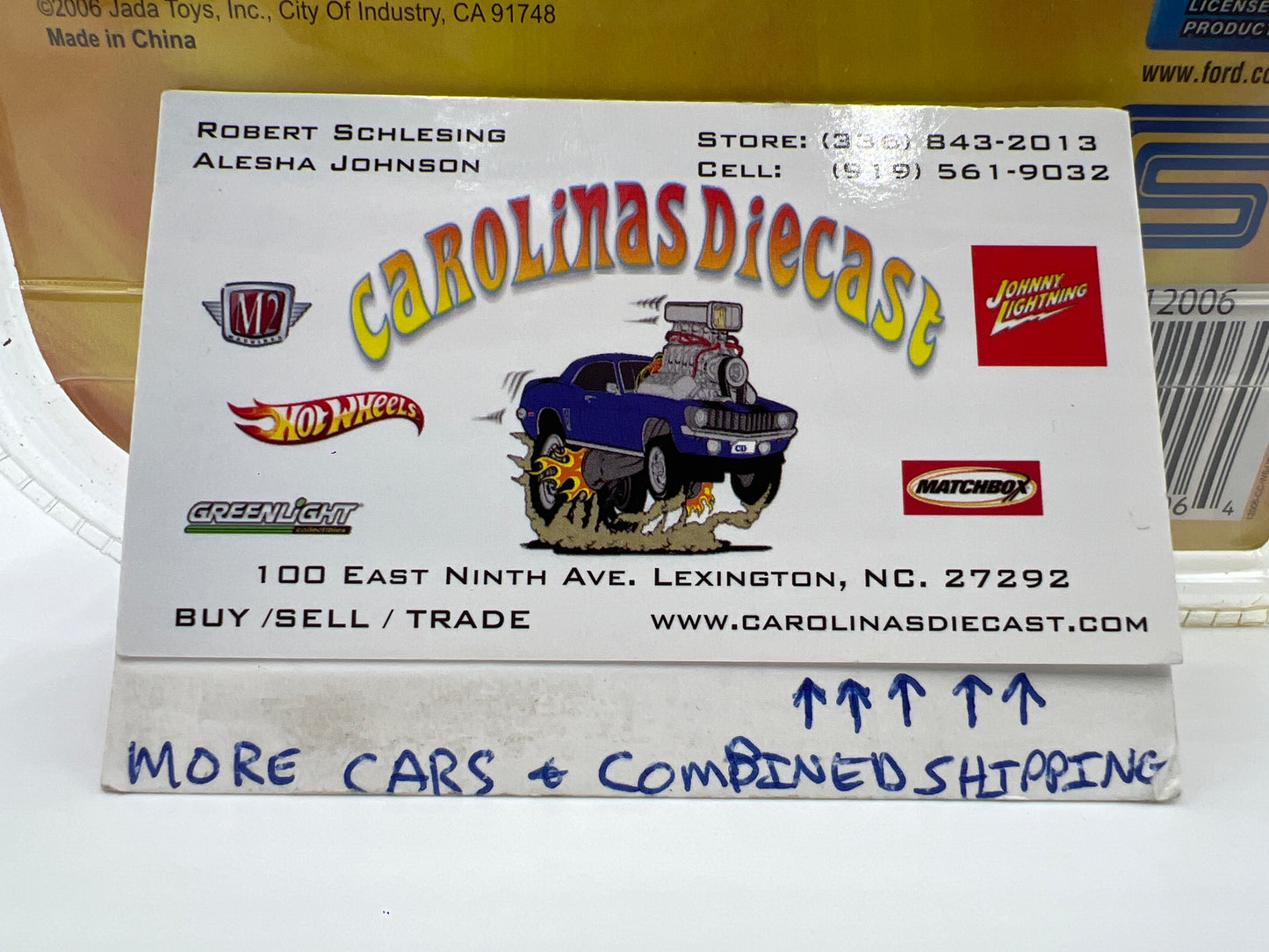 2006 Jada Big Time Muscle Wave 6 #68 71 Pontiac GTO Yellow 188D