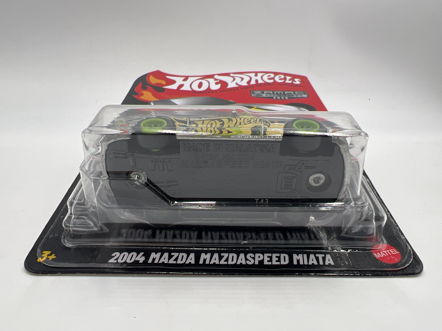 2025 Hot Wheels Legends Tour Walmart Exclusive Zamac Edition #3 2004 Mazda Mazdaspeed Miata W/Protector