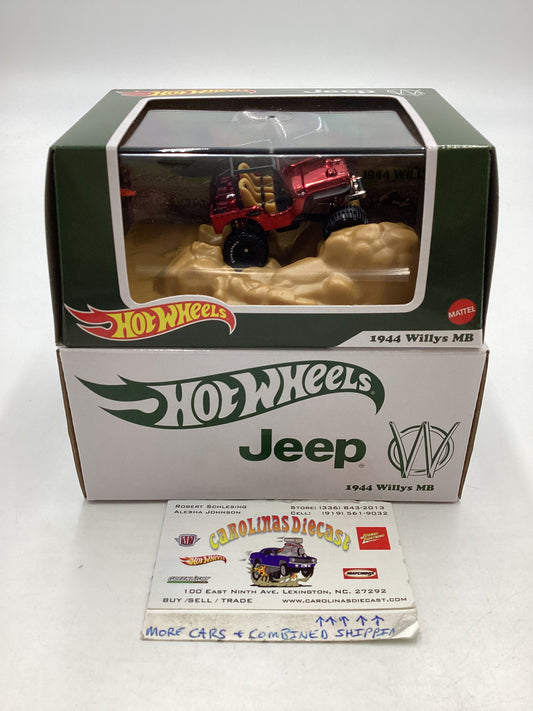 2022 Hot wheels RLC 13440/25000 Red 1944 Willys MB