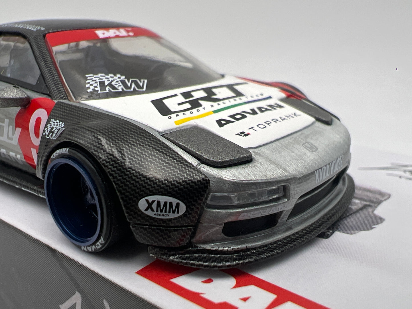 Mini GT Kaido House #190 CHASE Honda NSX Kaido Test Car Spec V1 DAI NSX GReddy