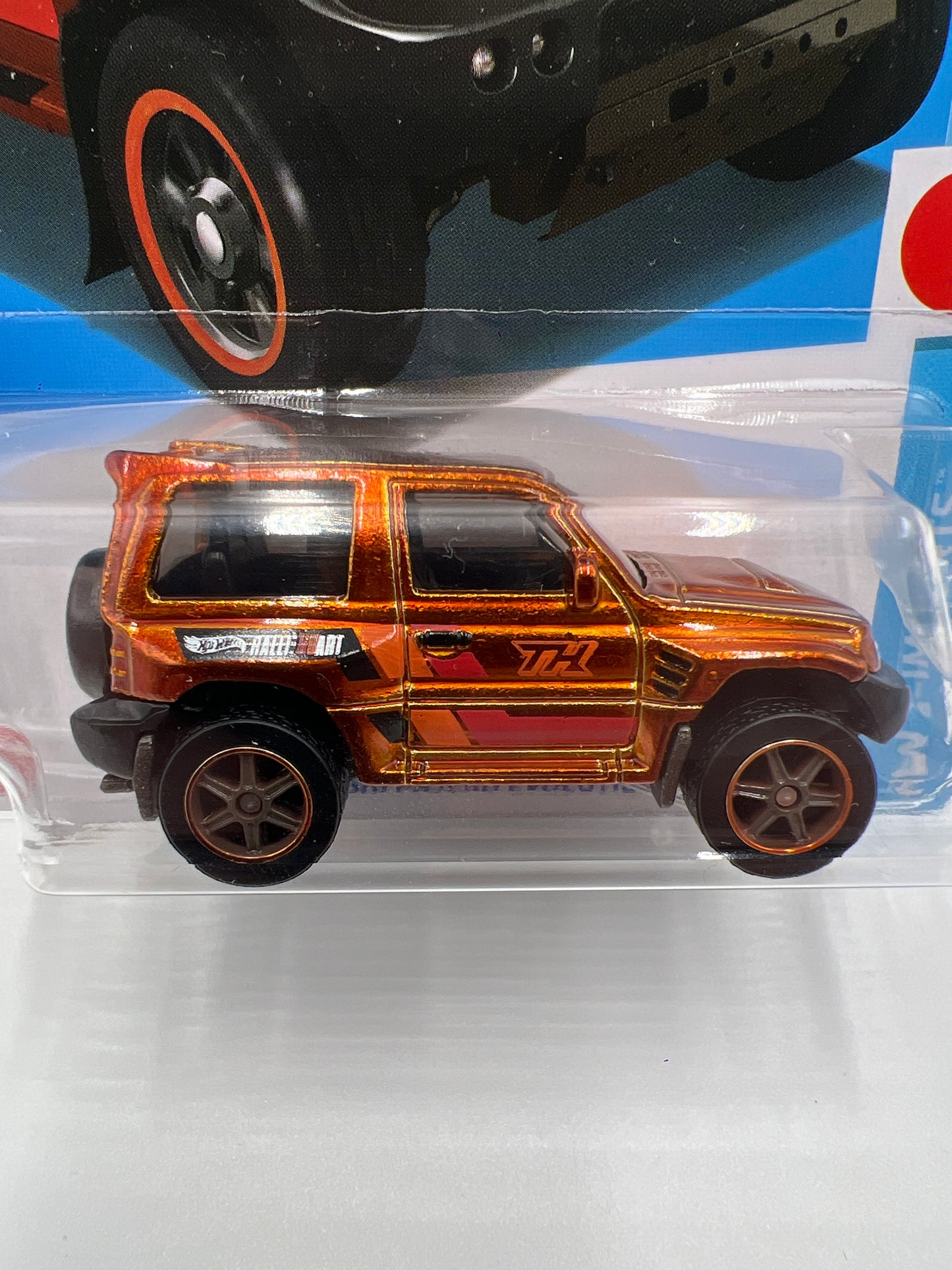 2024 Hot Wheels Super Treasure Hunt #169 Mitsubishi Pajero Evolution Orange W/Protector