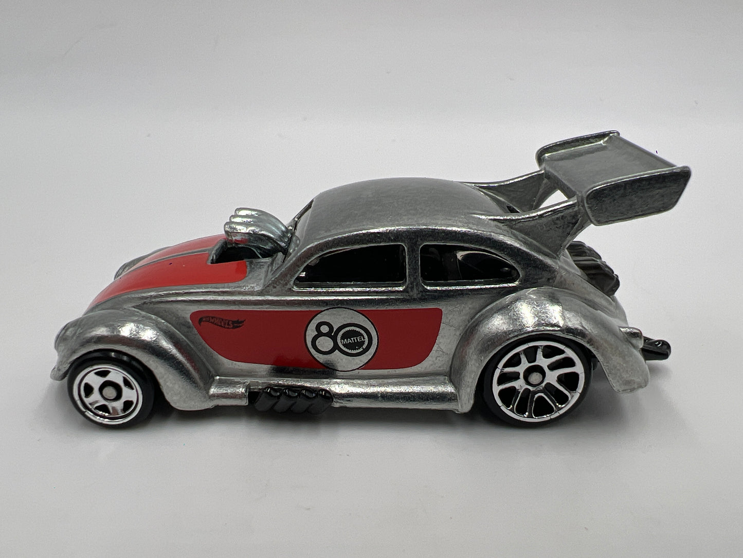 2025 Hot Wheels Mattel 80 Years Replay The Classics Zamac Volkswagen Drag Beetle Loose