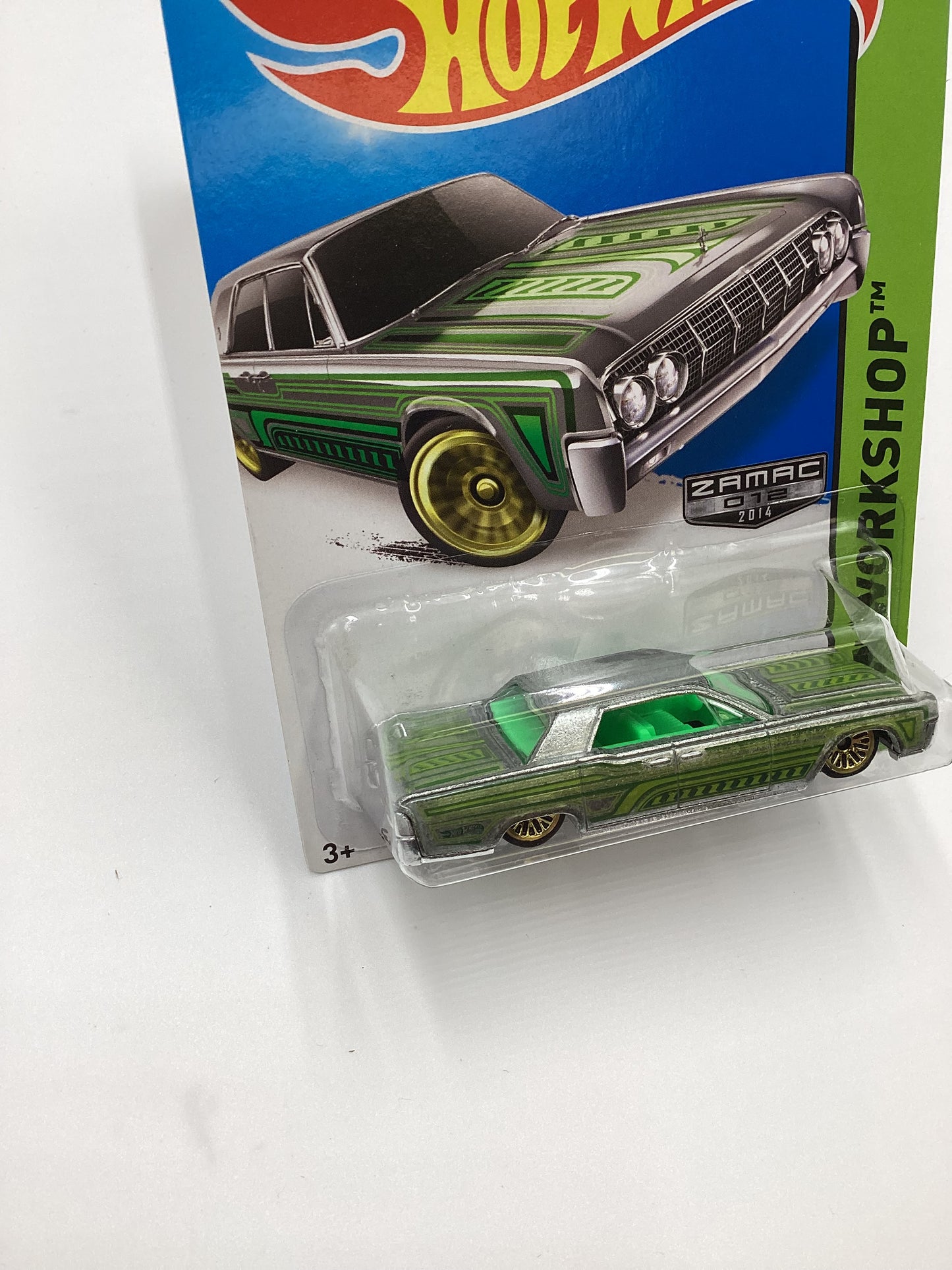 2014 Hot Wheels Zamac 012 #208 64 Lincoln Continental 146A