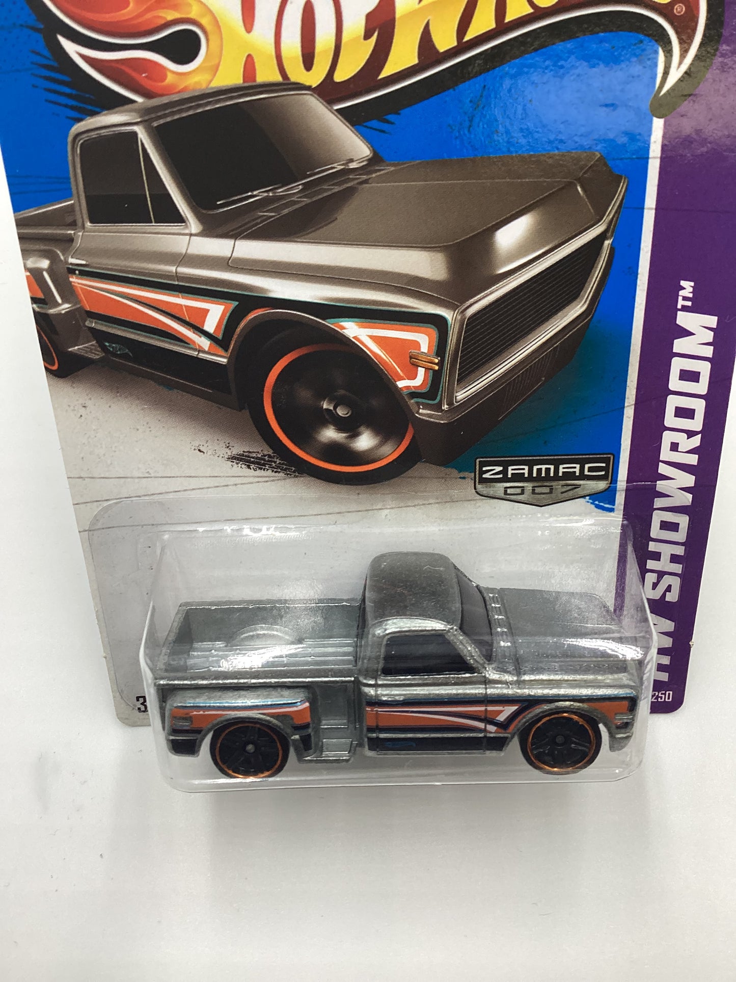 2013 Hot Wheels Zamac 007 #161 Custom 69 Chevy Pickup 144G