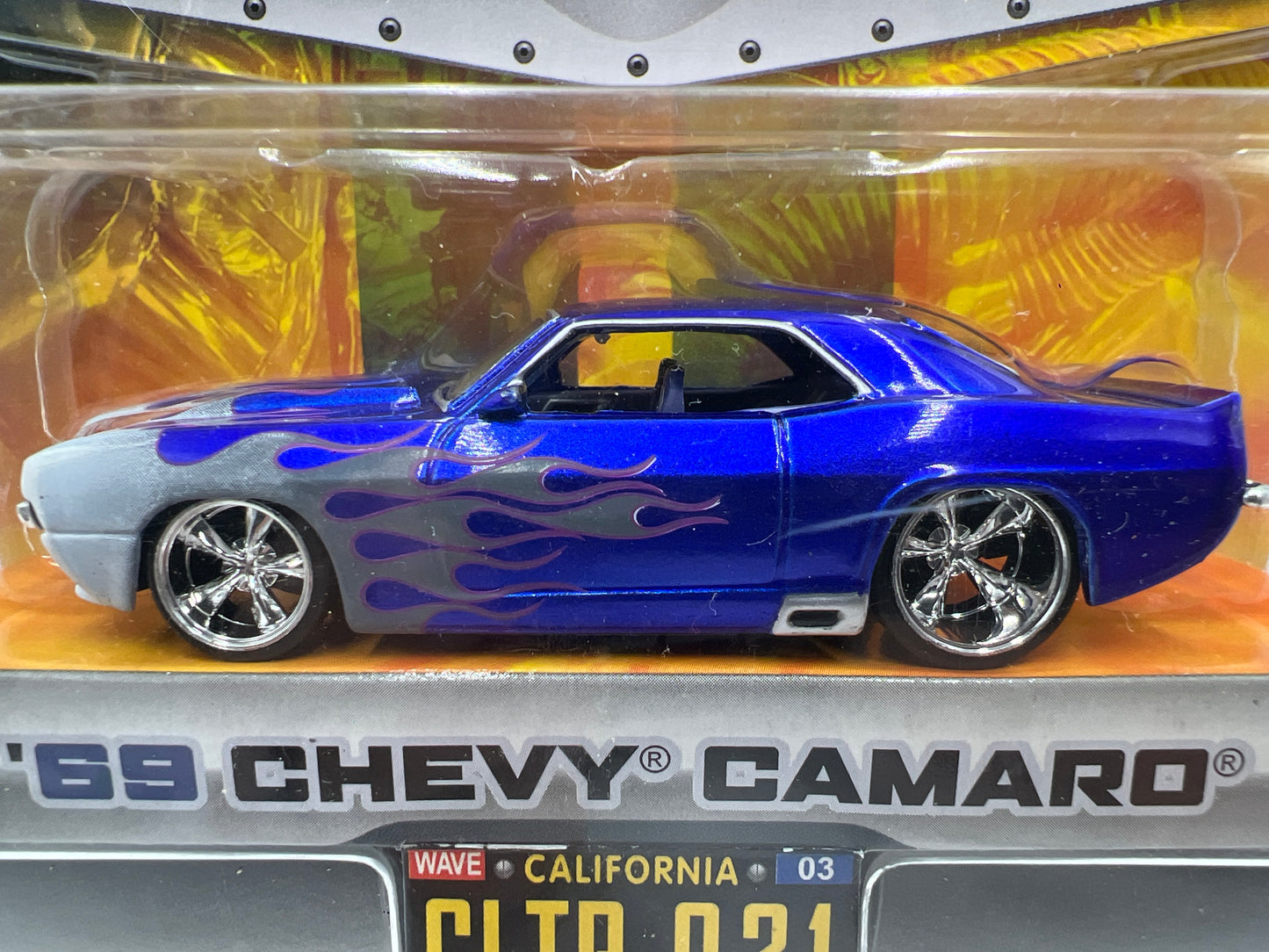 Jada Dub City Big Time Muscle #31 69 Chevy Camaro Blue 184D