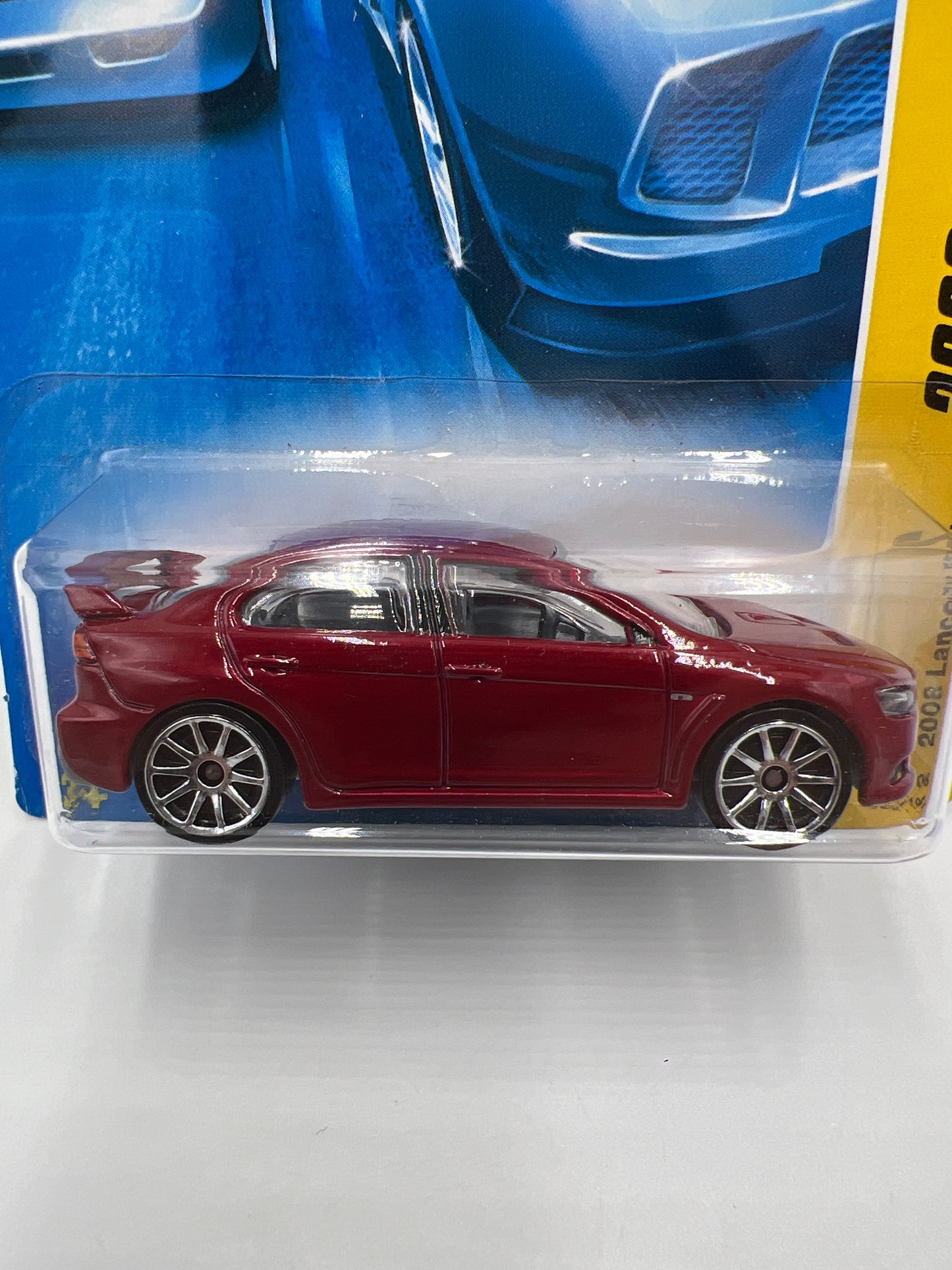 2008 Hot Wheels New Models #23 2008 Lancer Evolution Red SR