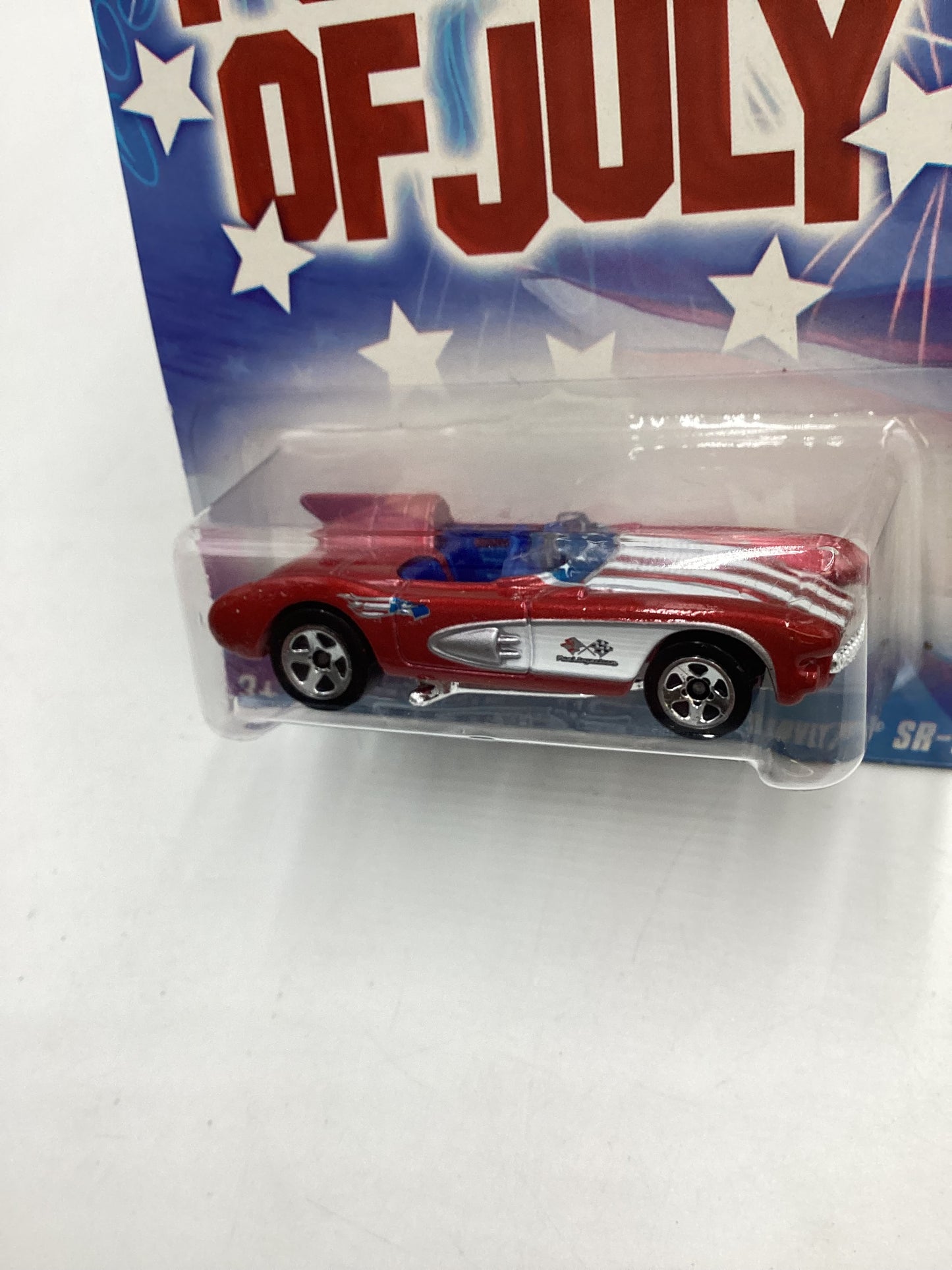 Hot wheels Fourth of July Corvette SR-2 159E