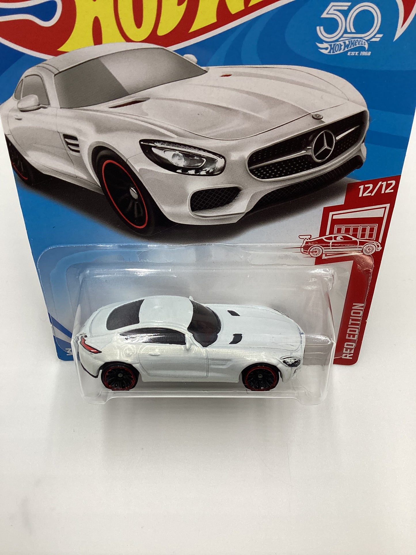 2018 Hot Wheels Red Edition 15 Mercedes - Amg GT 144D