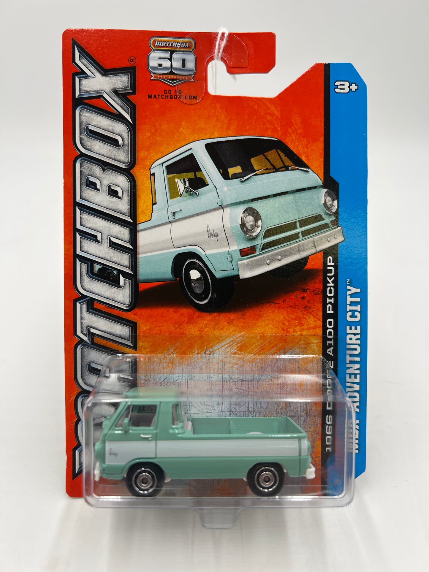 Matchbox MBX Adventure City 1966 Dodge A100 Pickup #11 39H