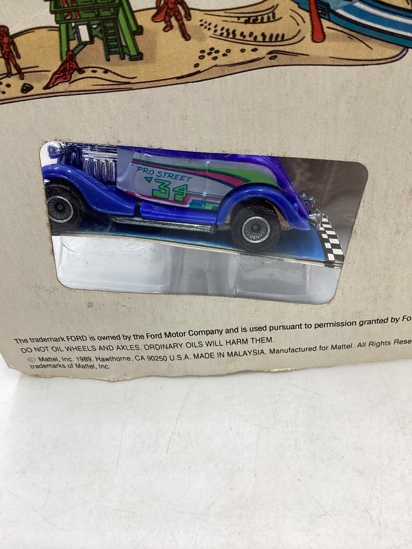 Hot Wheels California Custom 1299 34 Ford Blue (SR)