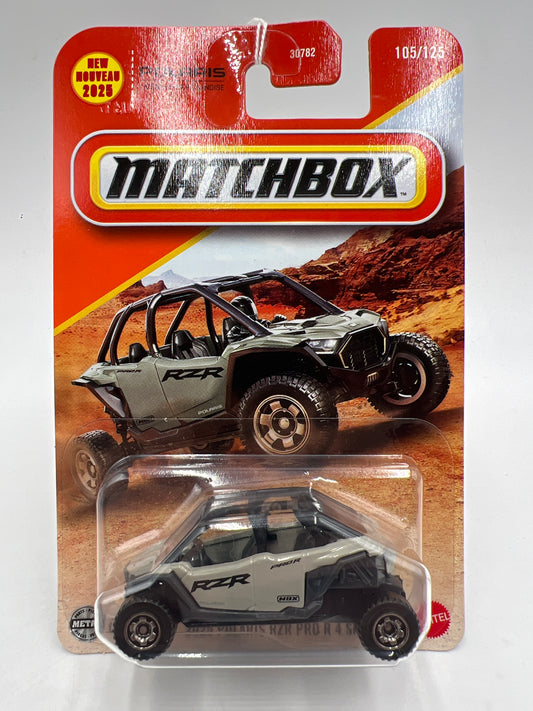 2025 Matchbox #105 2025 Polaris RZR Pro R 4 Sport 209A