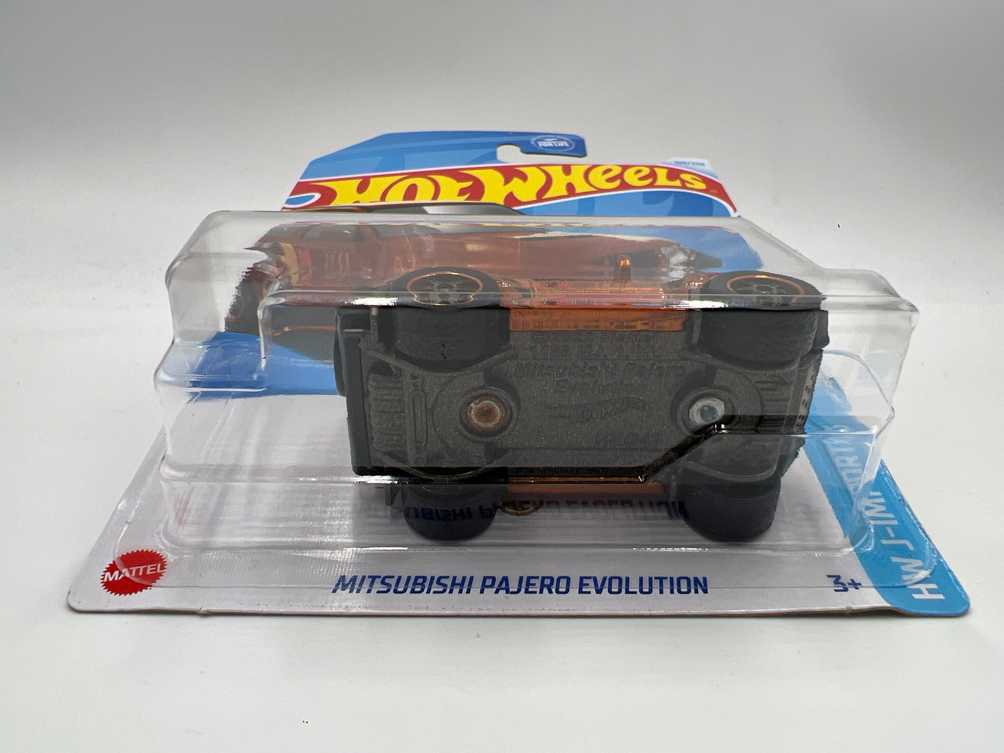 2024 Hot Wheels Super Treasure Hunt #169 Mitsubishi Pajero Evolution Orange W/Protector