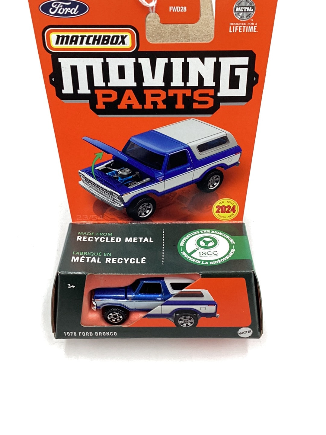 2024 Matchbox Moving Parts 1978 Ford Bronco 169F