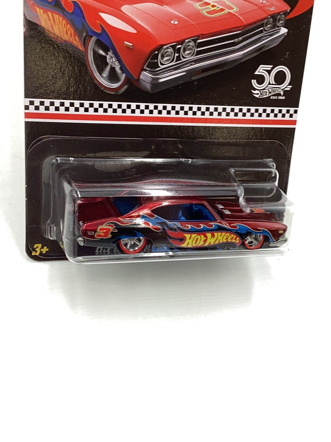 Hot Wheels Mail in 2018 Collectors Edition RLC 1969 Chevelle SS 396 with protector