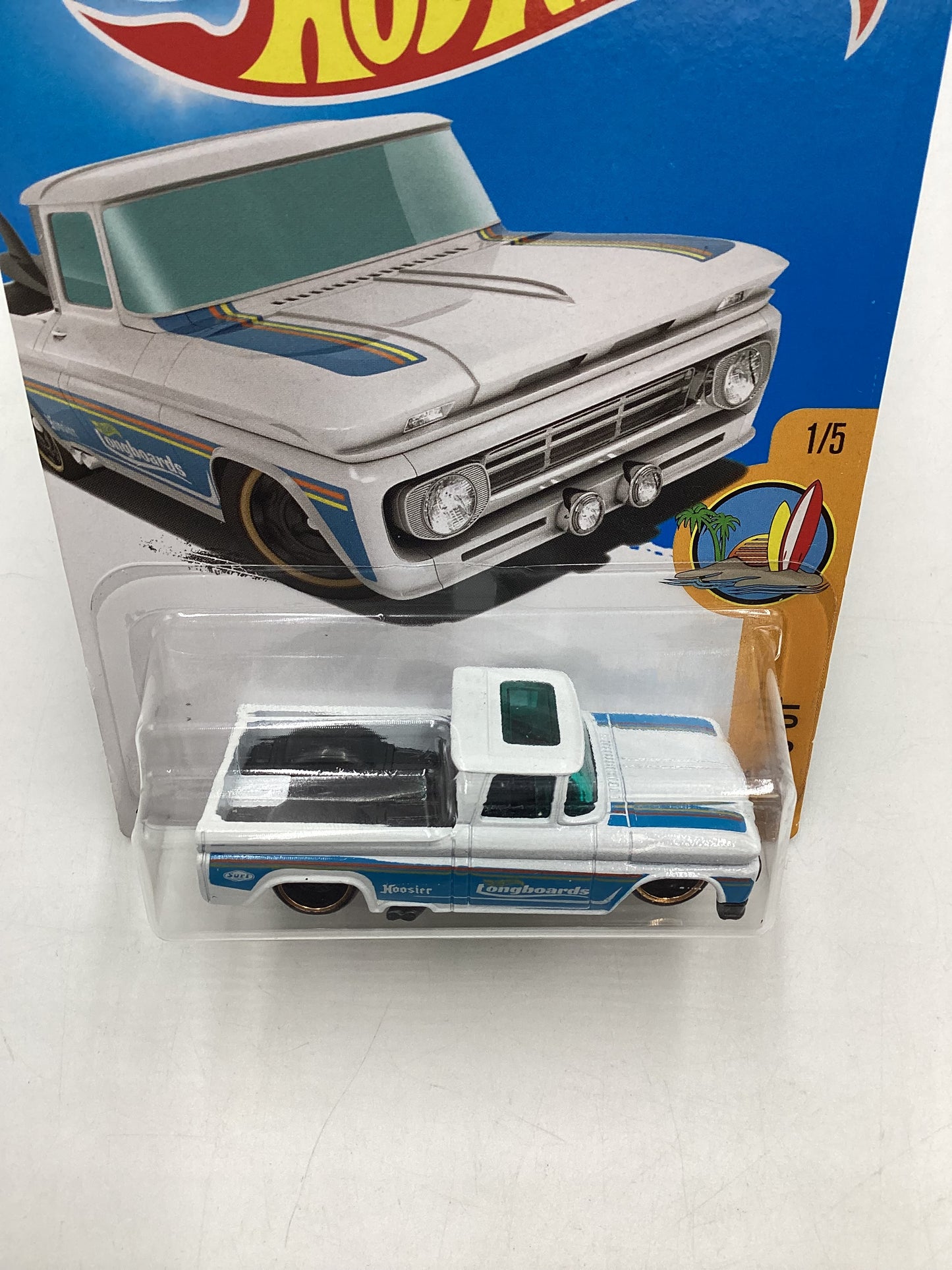 2017 Hot wheels #348 Custom 62 Chevy Pickup 15C