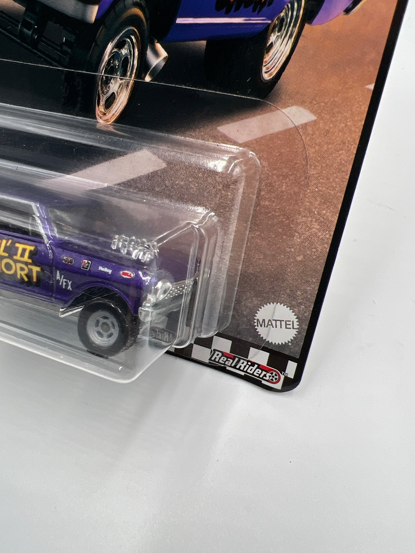 Hot Wheels Premium Boulevard #21 63 Chevy Nova Gasser Purple