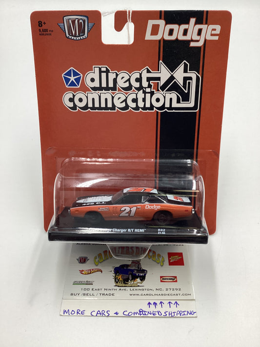 M2 Machines Auto driver 1971 Dodge Charger R/T Hemi Orange with Black R82 191E