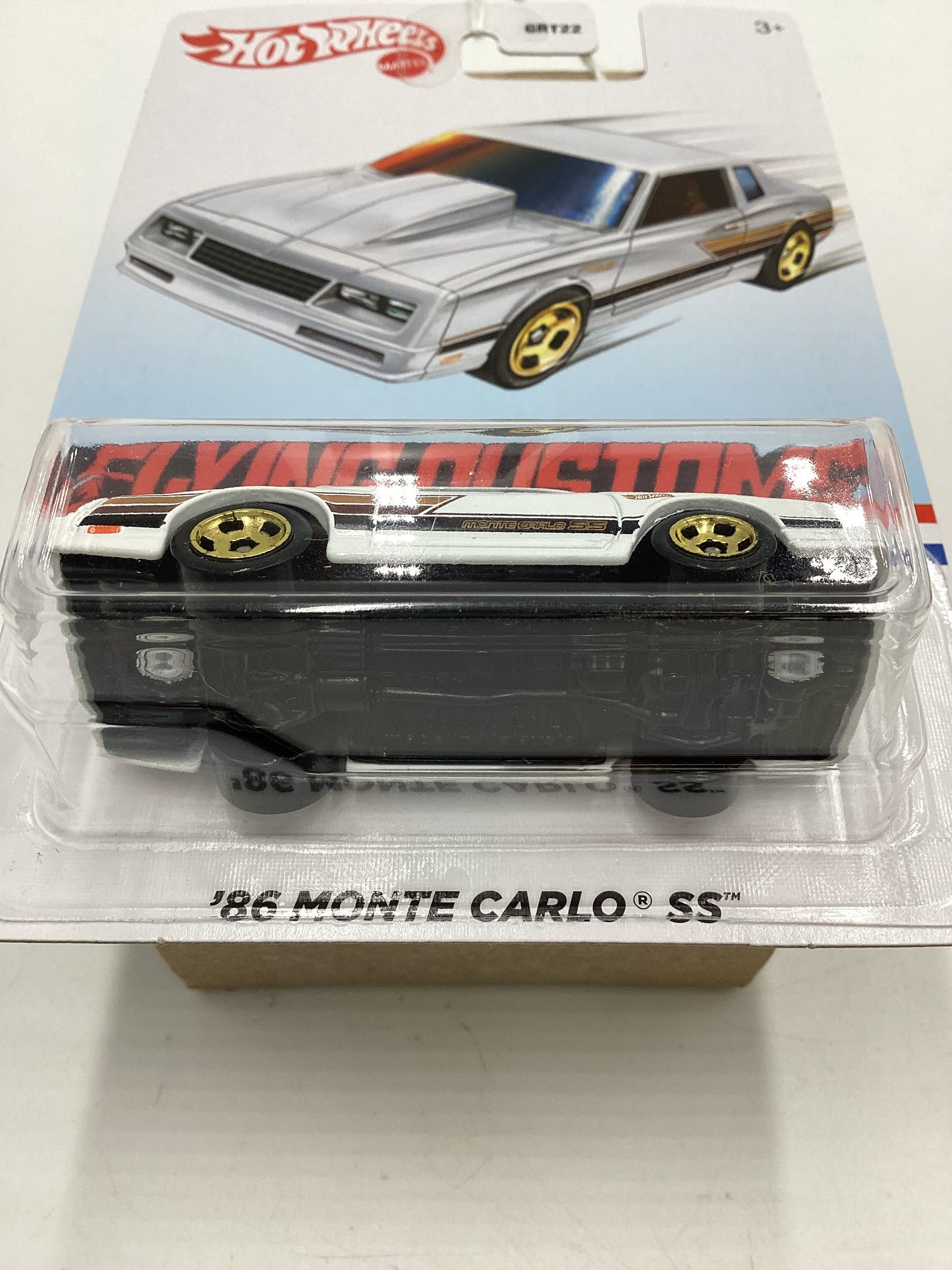 Hot Wheels Target Exclusive Flying Customs 86 Monte Carlo SS White 156A