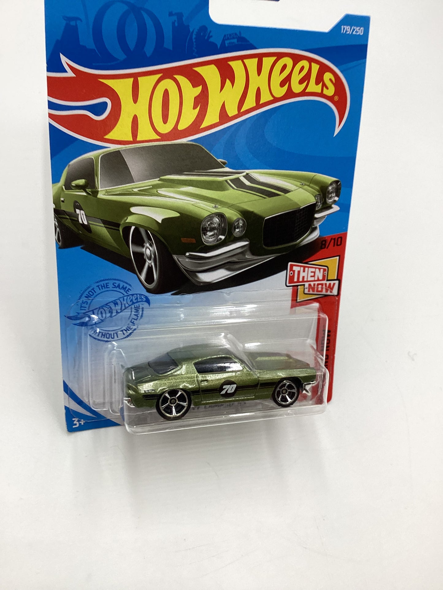 2021 Hot Wheels #179 Walgreens Exclusive Green 70 Chevy Camaro RS 240A