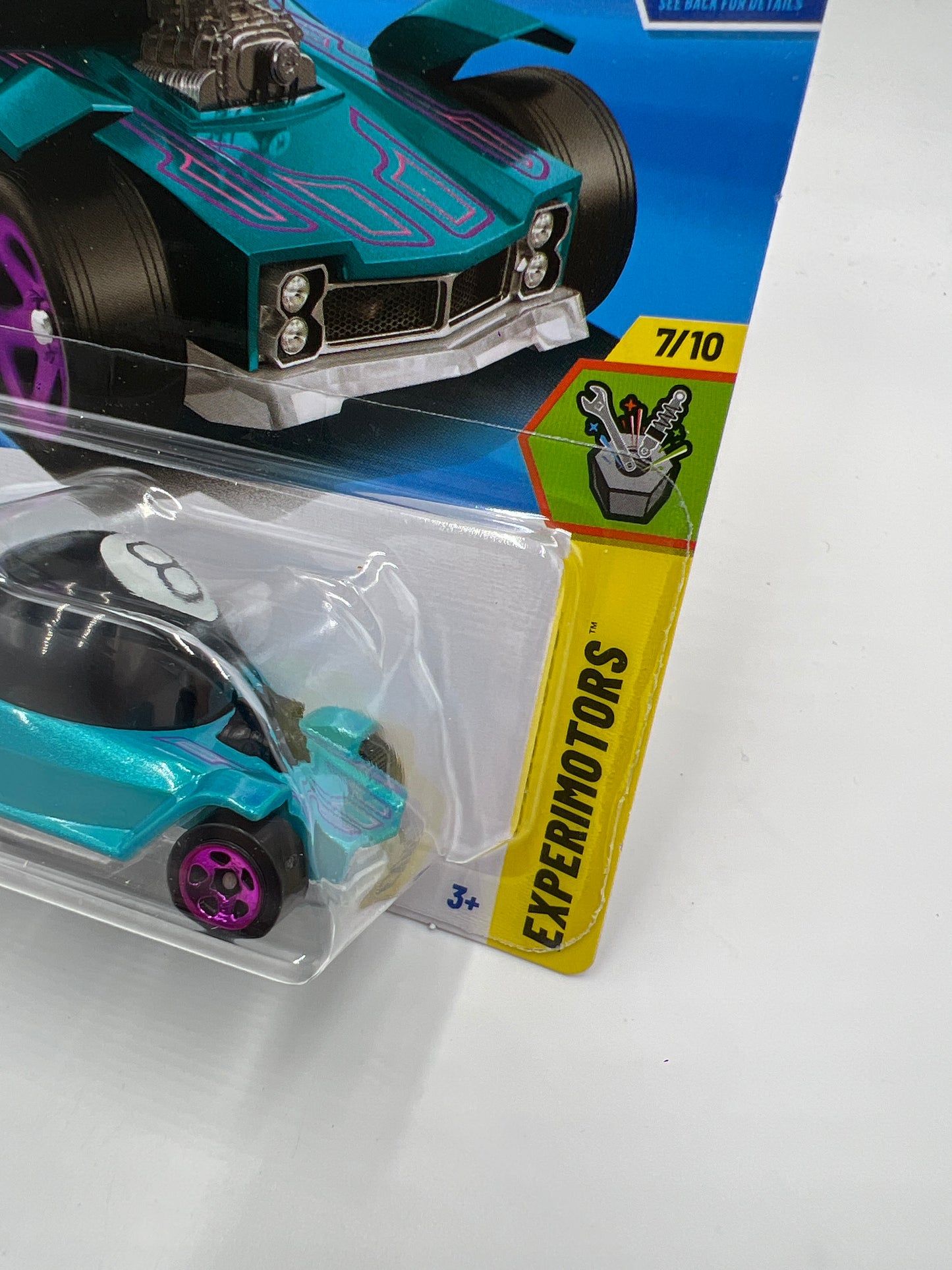 2025 Hot Wheels Q Case Experimotors #188 Decidedly Go Magic 8 Ball 121E