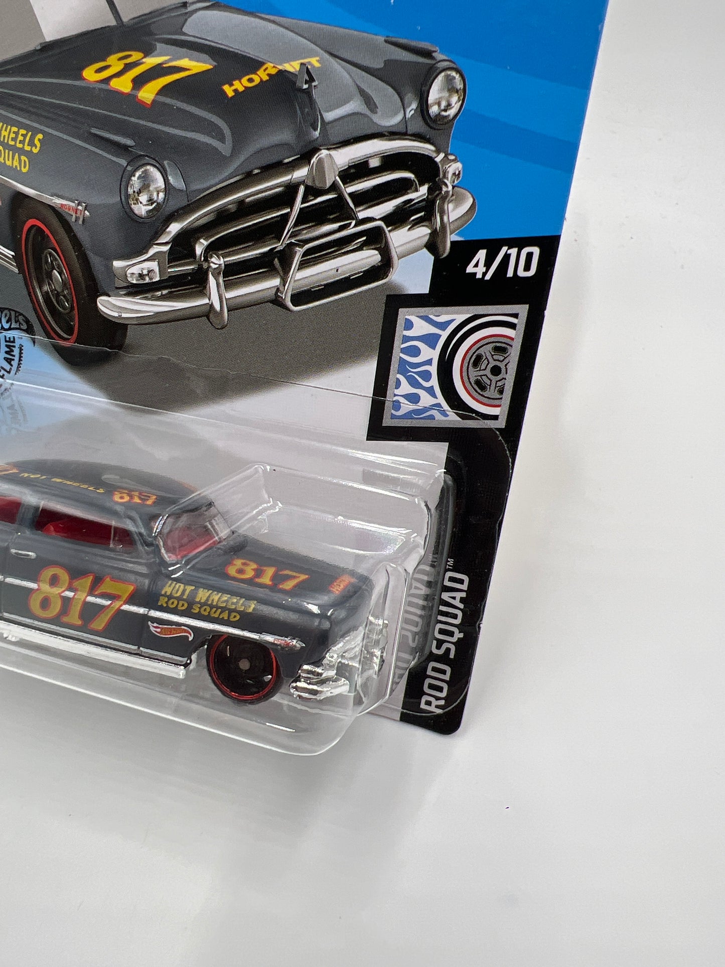 2020 Hot Wheels Rod Squad #140 52 Hudson Hornet Gray