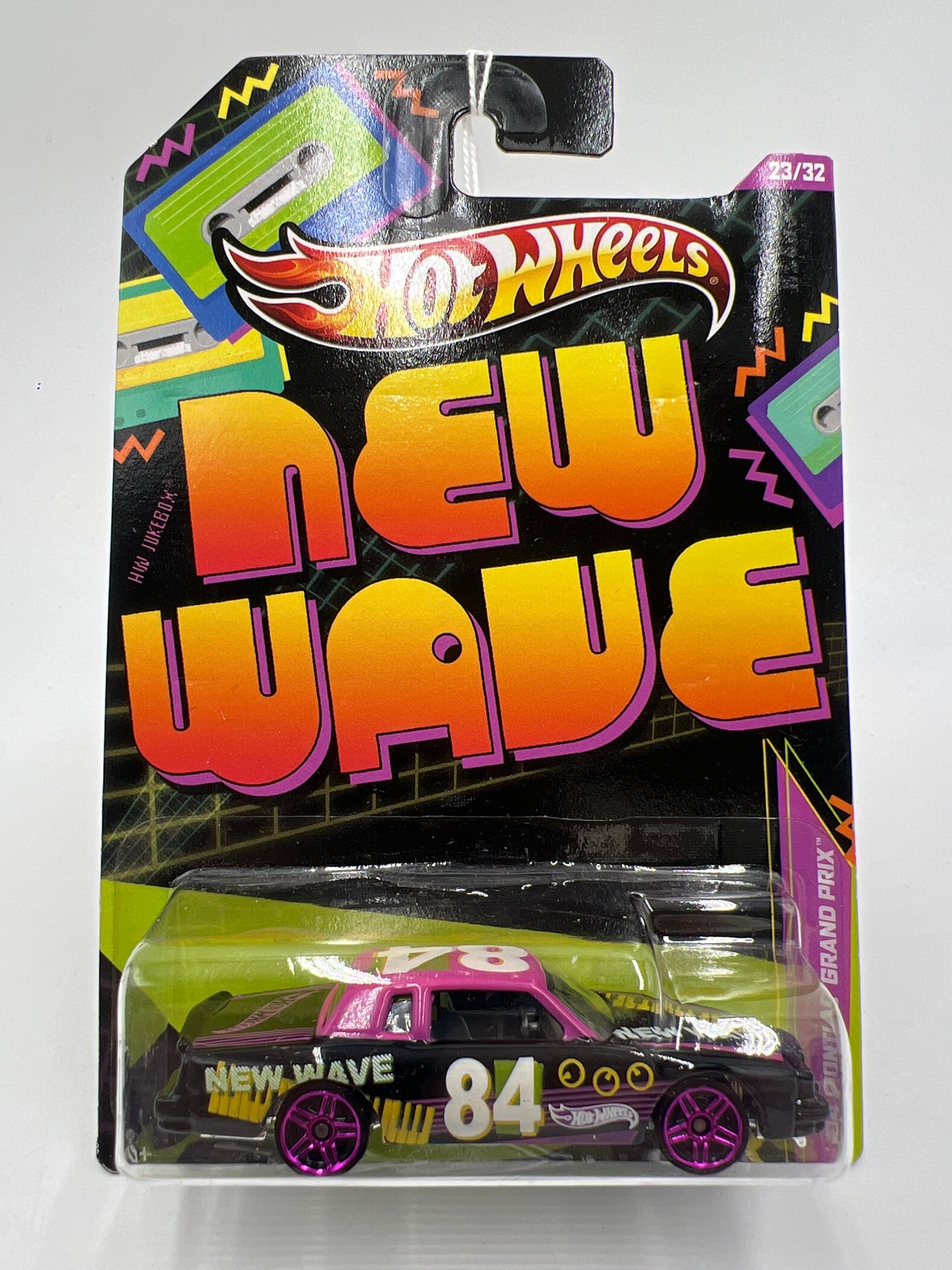 Hot Wheels Jukebox New Wave #23 84 Pontiac Grand Prix Black 164A