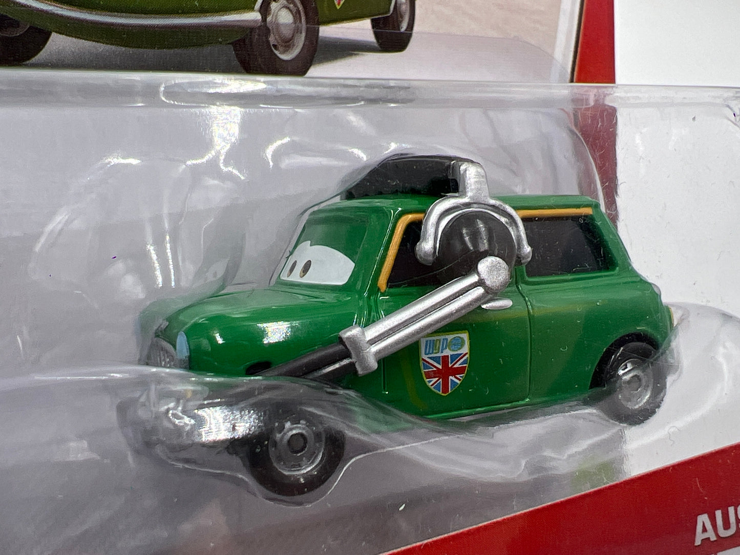 Disney Pixar Cars WGP 2 Pack Nigel Gearsley & Austin Littleton Card Not Perfect