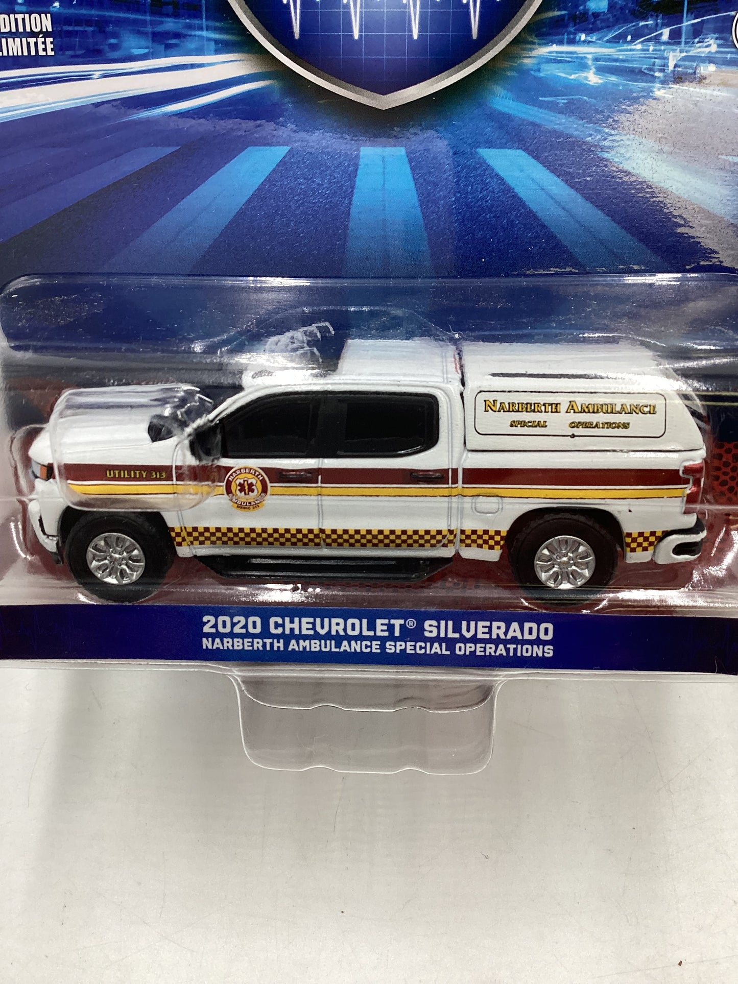 Greenlight First Responders Series 1 2020 Chevrolet Silverado Narberth Ambulance Special Operations