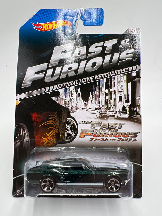Hot Wheels Fast and Furious #4 67 Ford Mustang Green70G